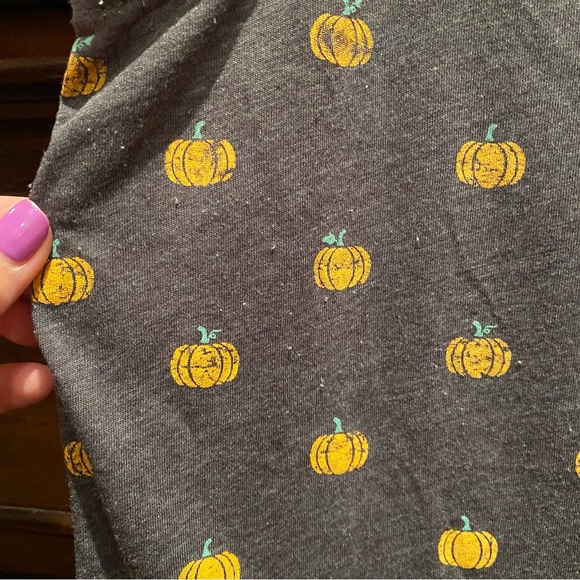 Fall Pumpkin Muscle Tank Top | S - Picture 5 of 5